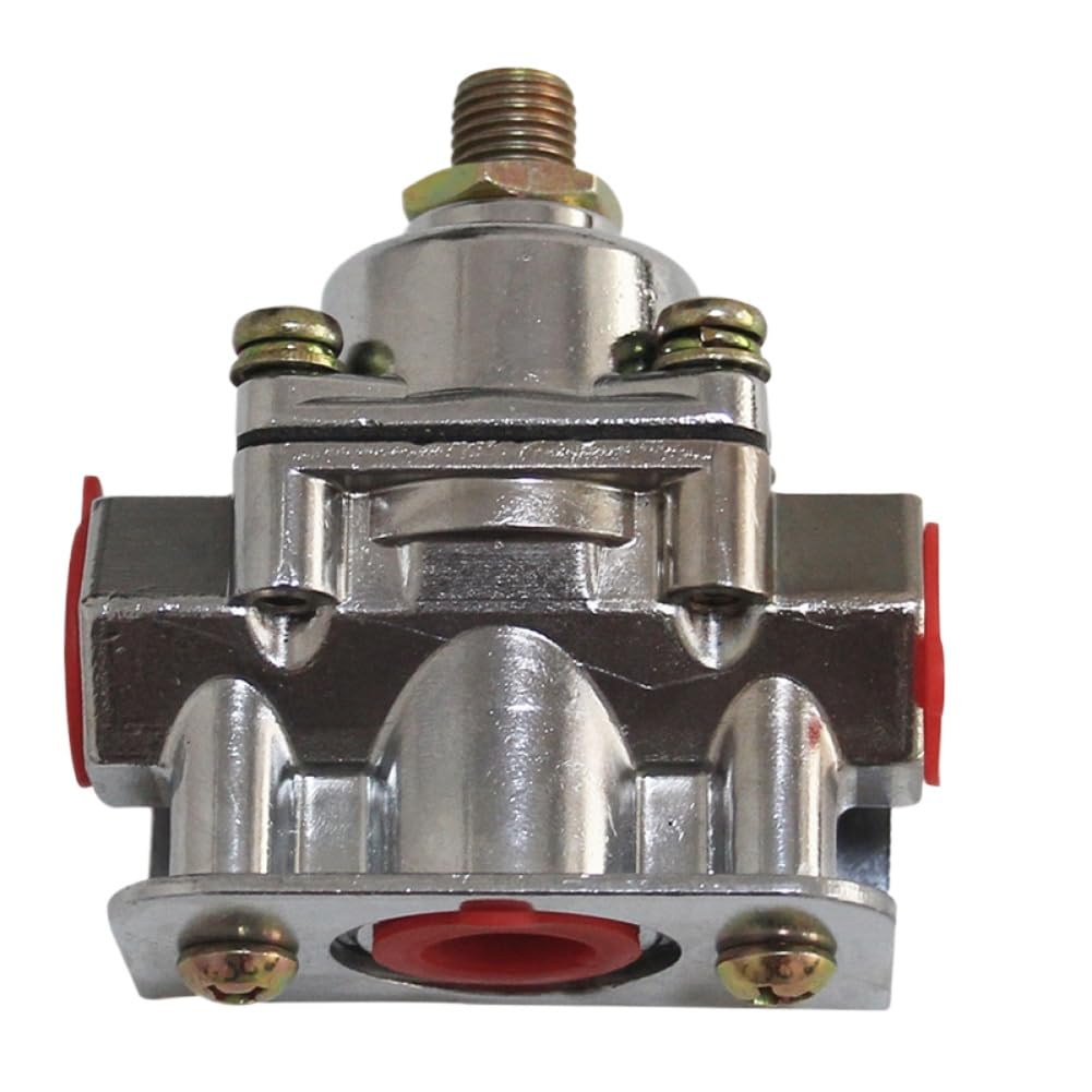 AM-Car Carburetor Fuel Pressure Regulator 3 8 Inch NPT Inlet Outlets Compatible With Automotive Motorcycle Parts
