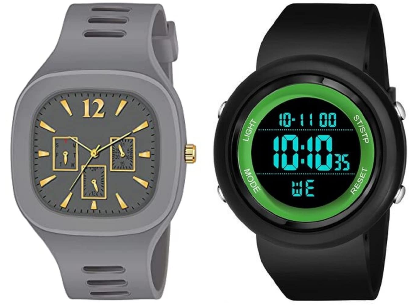 CHEETAH Multi Function Addi Days and Date Dial Strap Color Black Alarm Sports Combo Digital (Grey Miller and White Addis) Watch for Boys (B0BFNS2YGK) Amazon Price History, Amazon Price Tracker