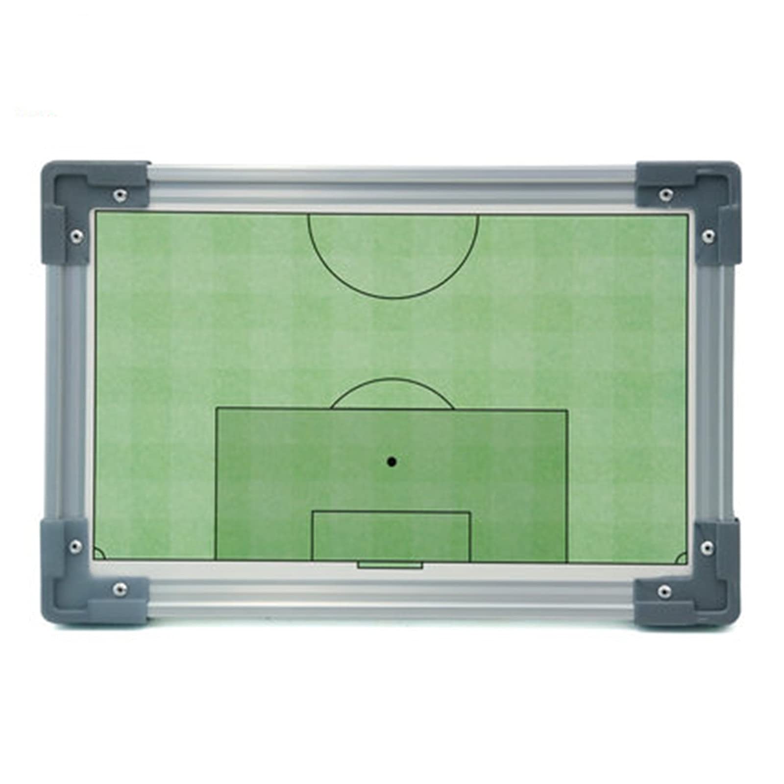 Carpeta de Entrenador de fútbol Tablero de fútbol Tablero de aleación de Aluminio Comando de enseñanza regrabable