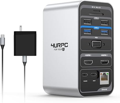 USB C Docking Station Dual Monitor 