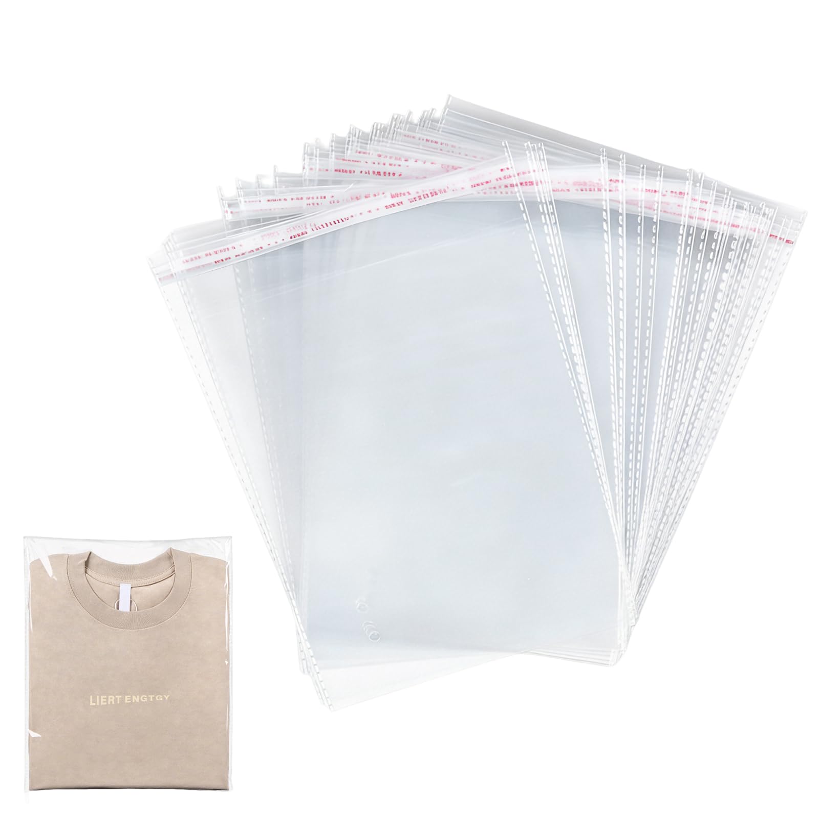 100pcs transparent packages self seal cellophane bags(12x17Inch),opp A3 cellophane bag,cellophane bags large for cookies, candies, gifts, clothes, shoes