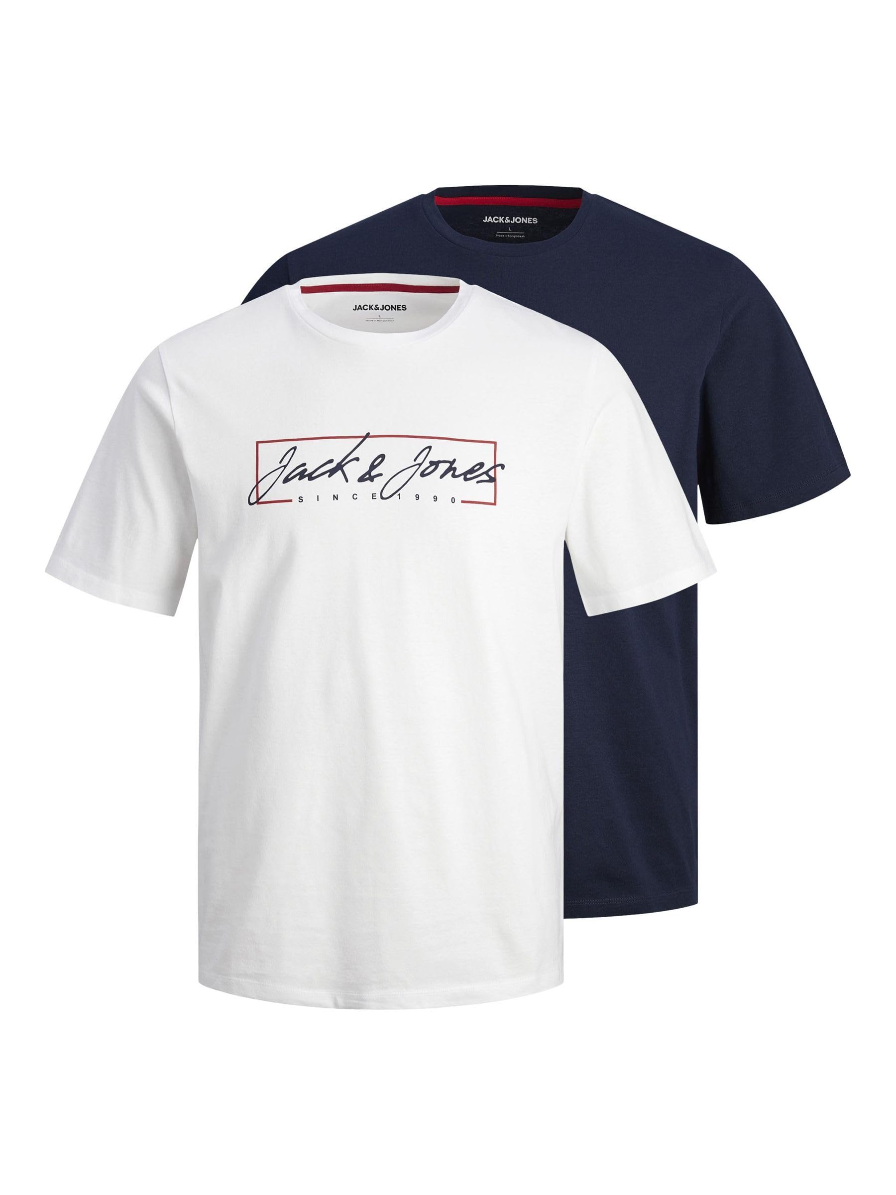 Jack & Jones T-Shirt 2-Pack Logo Crew Neck T-Shirt