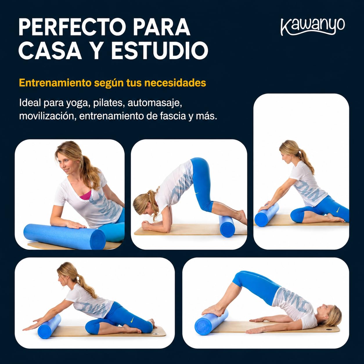rollo de pilates yoga gimnasia fitness Roller