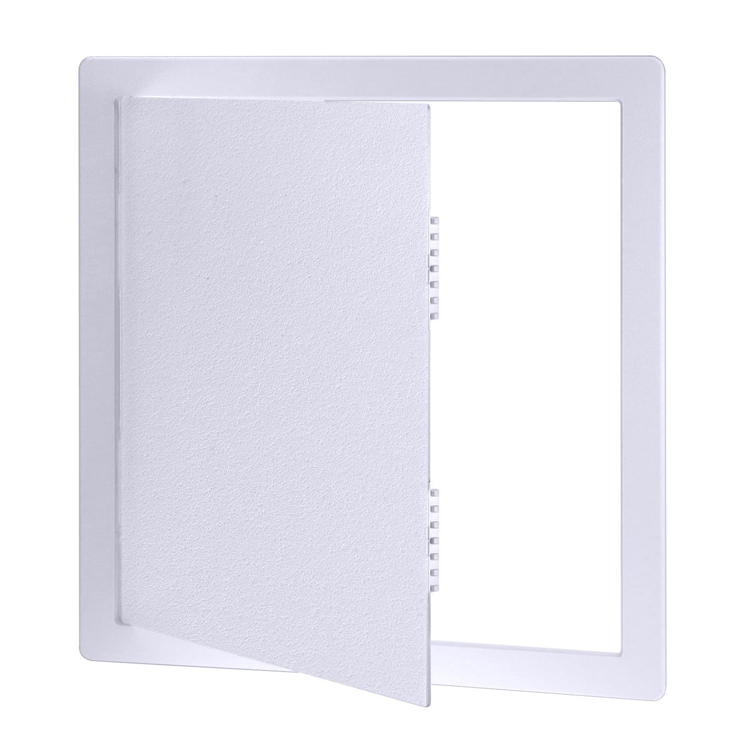 QWORK Panel de acceso para paneles de yeso, puerta de acceso de plástico de 18 x 18 pulgadas, panel de acceso de pared extraíble compatible con sistemas de fontanería y HVAC