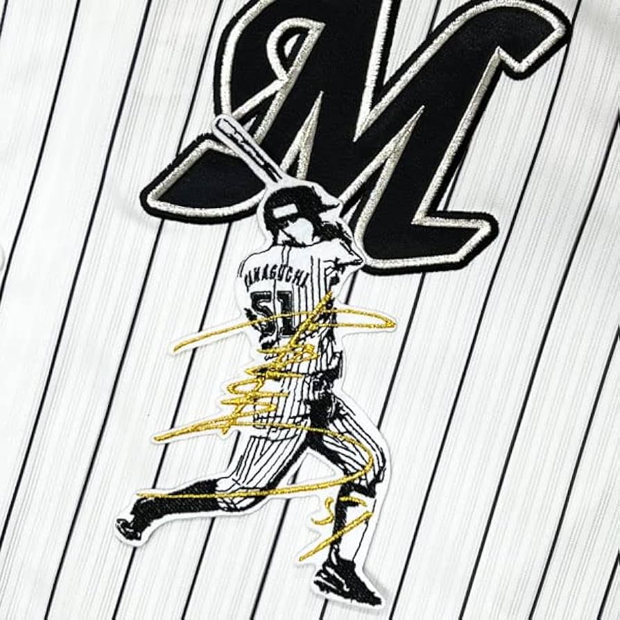 千葉ロッテマリーンズ 山口航輝 #51 バット NPBマーク 支給品 実