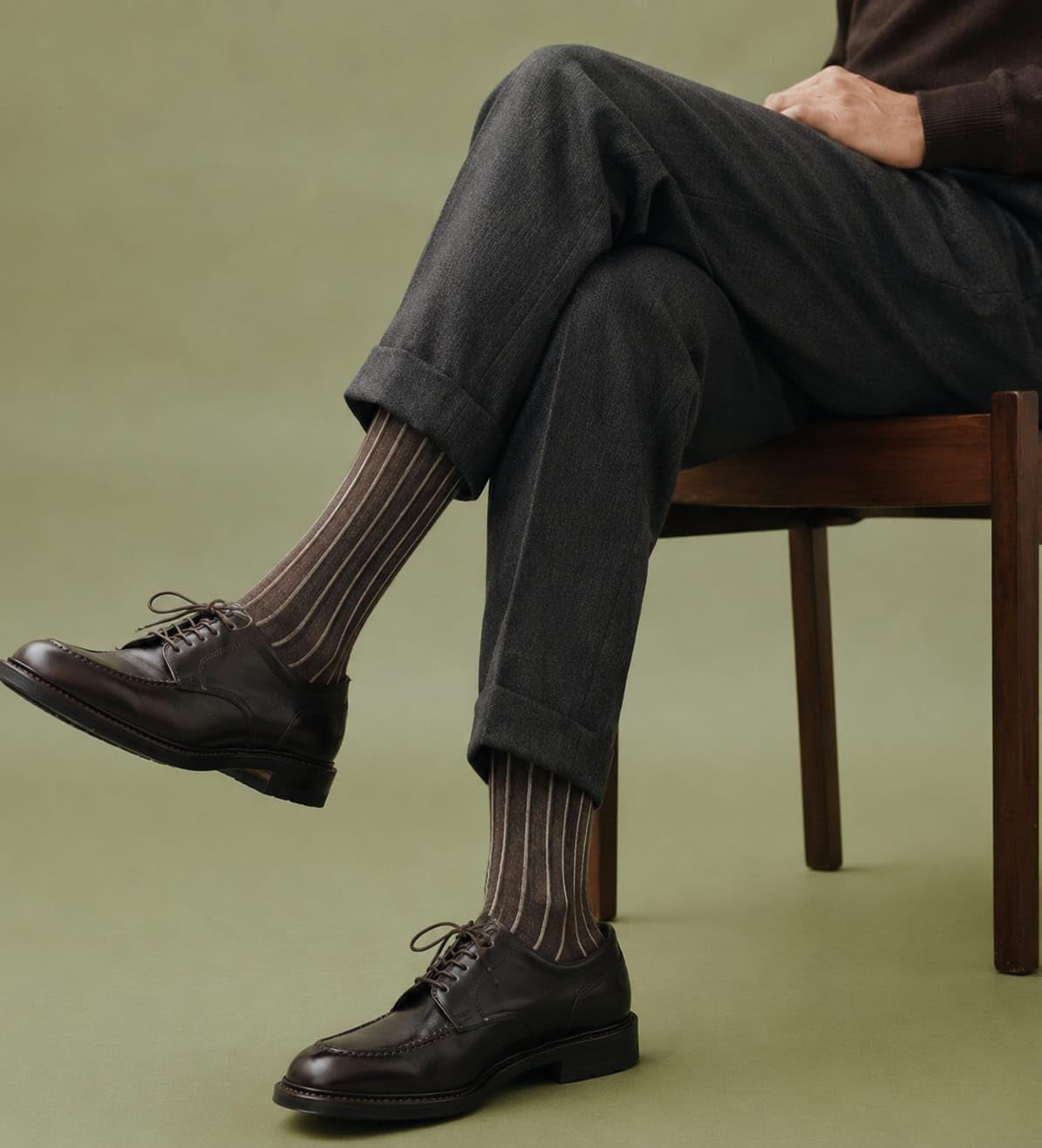 Calze lunghe uomo filo di scozia eleganti originali businnes unisex.