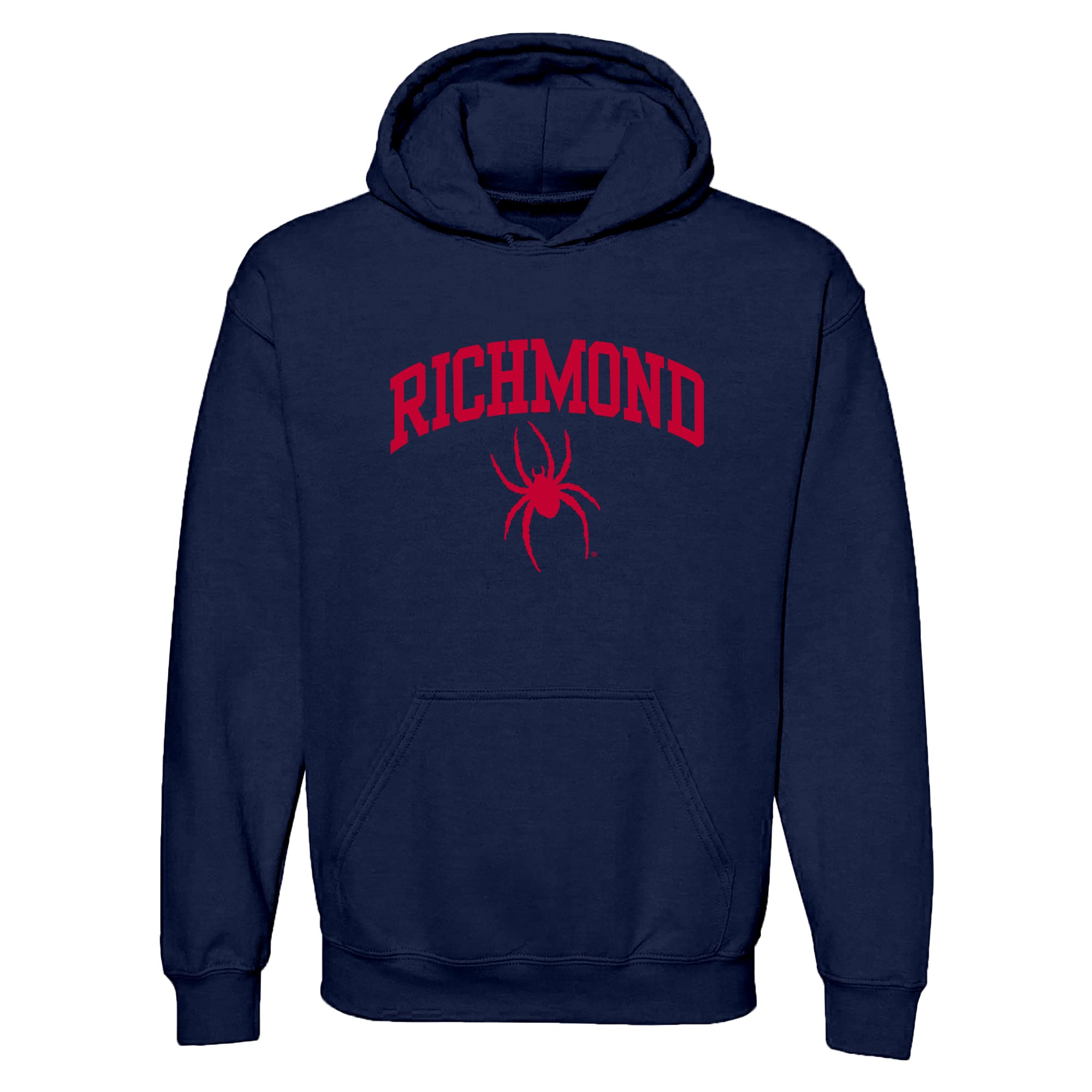 NCAA Officially Licensed College - University Team Color Arch Logo Hoodie, Richmond Spiders Navy, Medium โ image 1