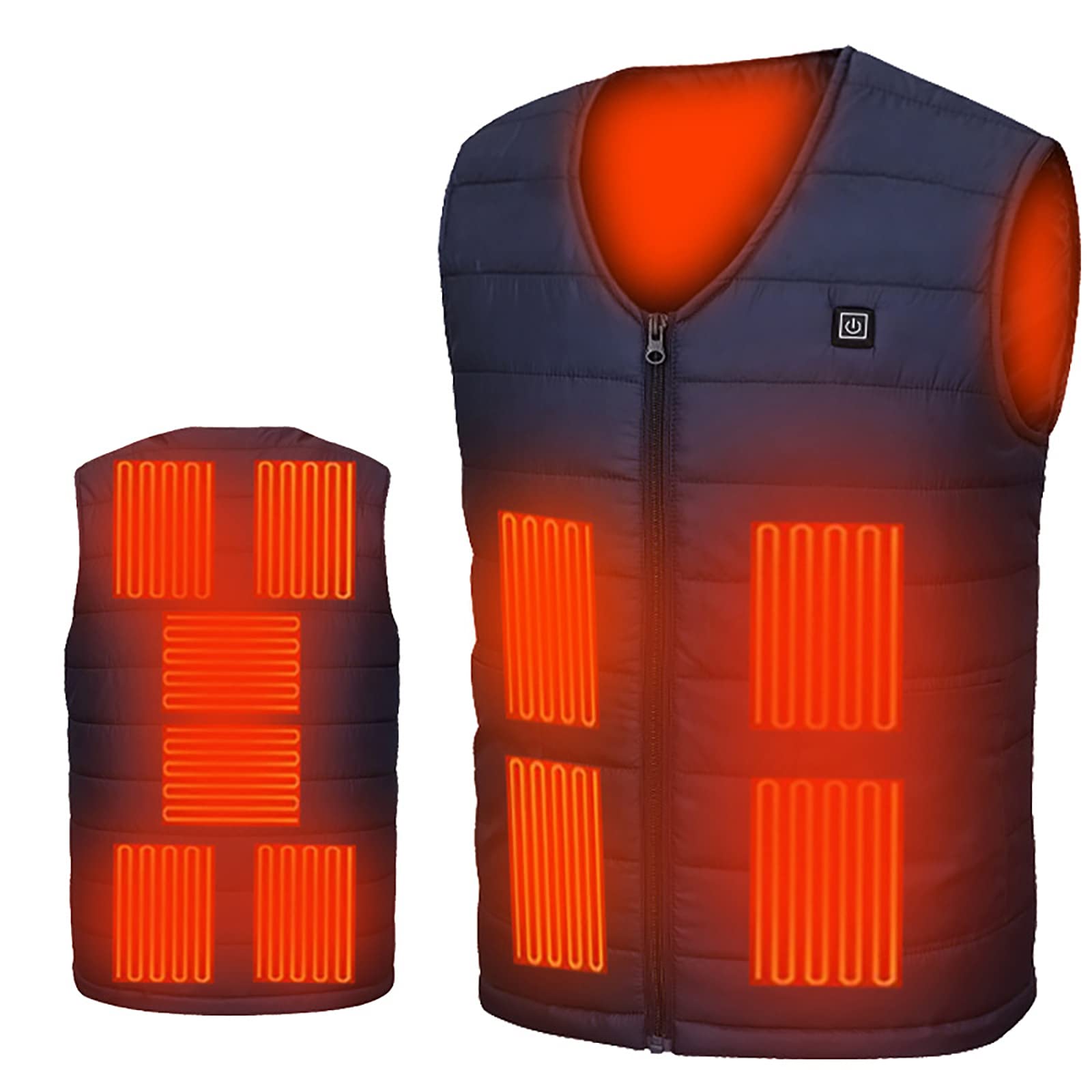 Chaleco térmico eléctrico lavable ideal para tus rutas de esquí y pesca