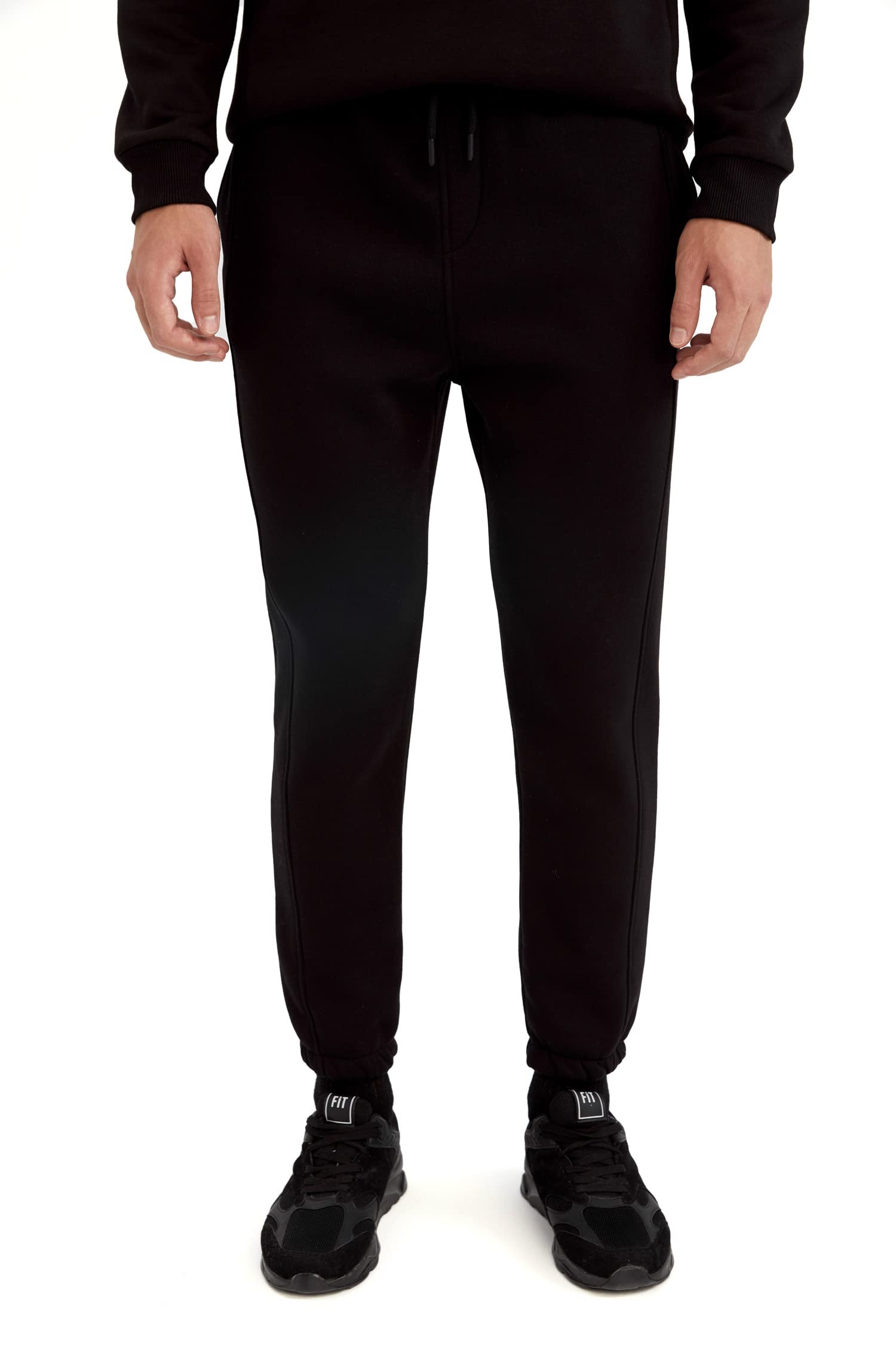 Noidìnotte Tuta Uomo, Pile, Zip, Blu