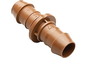 Universal Fit Solution for Drip Irrigation: Rain Bird Barbed Coupling Fitting