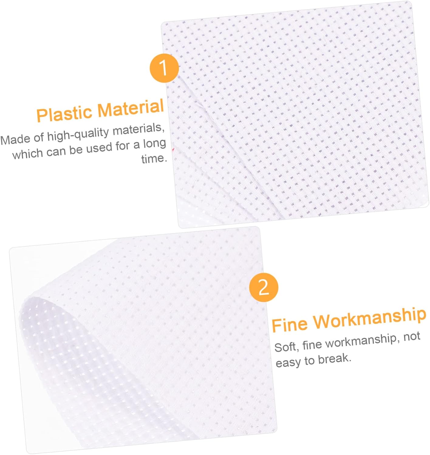4pieces Cotton Fabric for Needlework for Home Embroidery Projects and Crafts