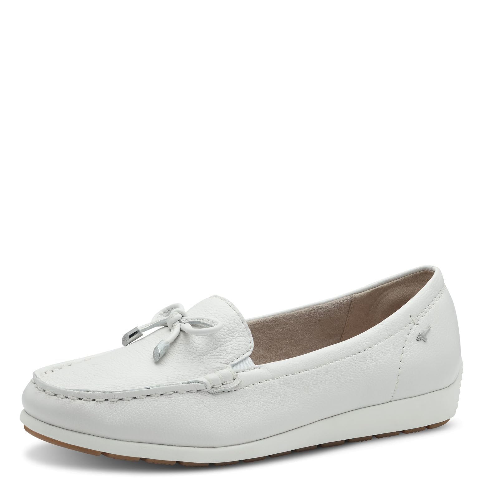 Tamaris Comfort Damen Mokassins aus Leder mit Schleife