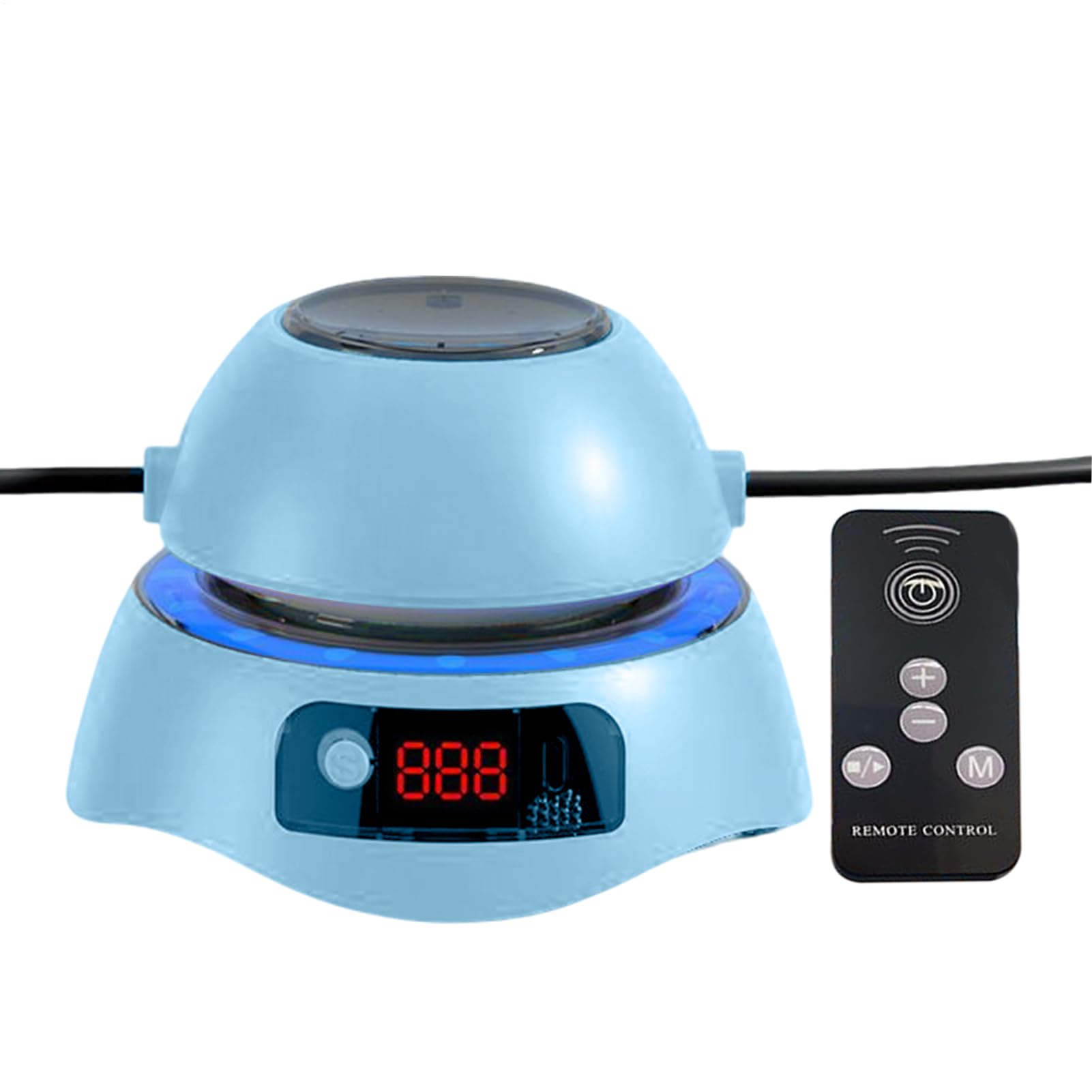 Machine à sauter pour enfants, équipement de gymnastique avec 10 niveaux de vitesse progressive et lumières LED colorées | Corde à sauter électrique intelligente avec télécommande – pour entraînement