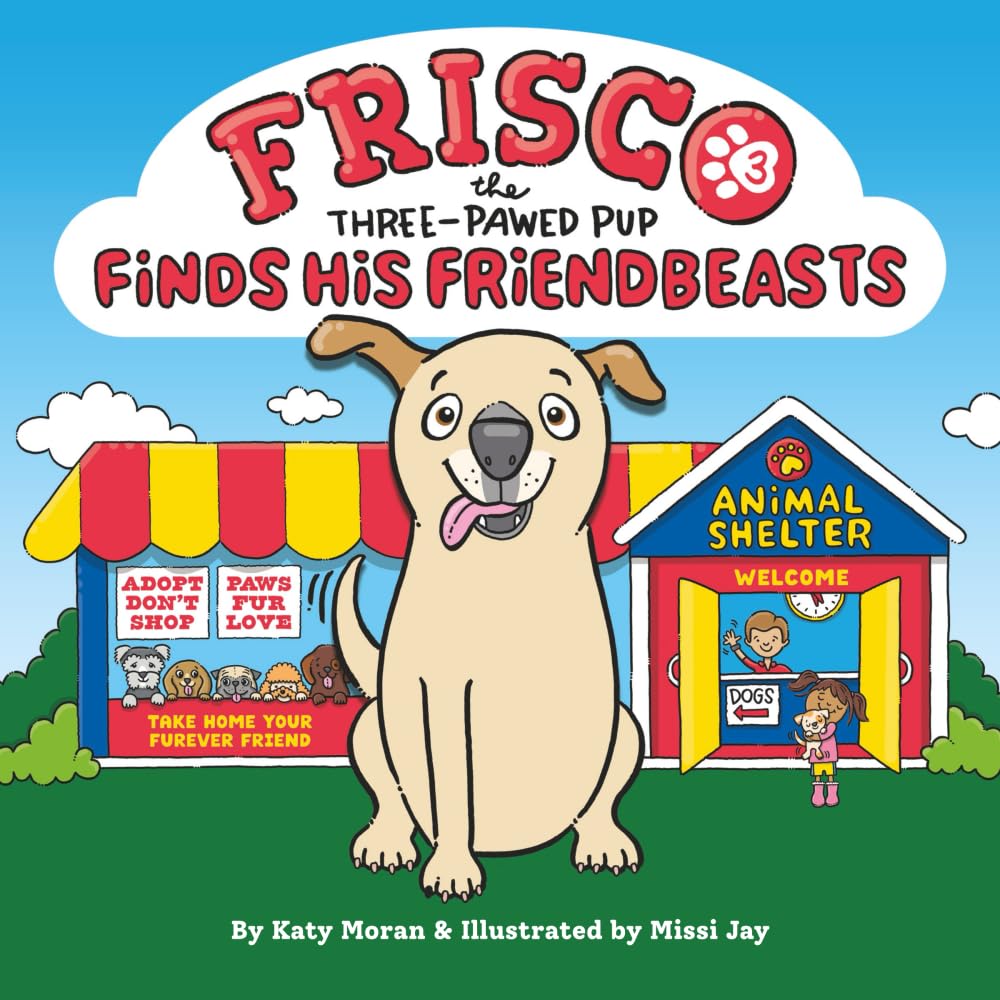 Frisco the Three-Pawed Pup Finds His Friendbeasts
