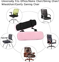 Vista 6 de MOSISO Reposabrazos para Silla (Paquete de 2), Fundas de Espuma Viscoelástica para Silla de Casa/Oficina, Cómodas Almohadillas para Brazos