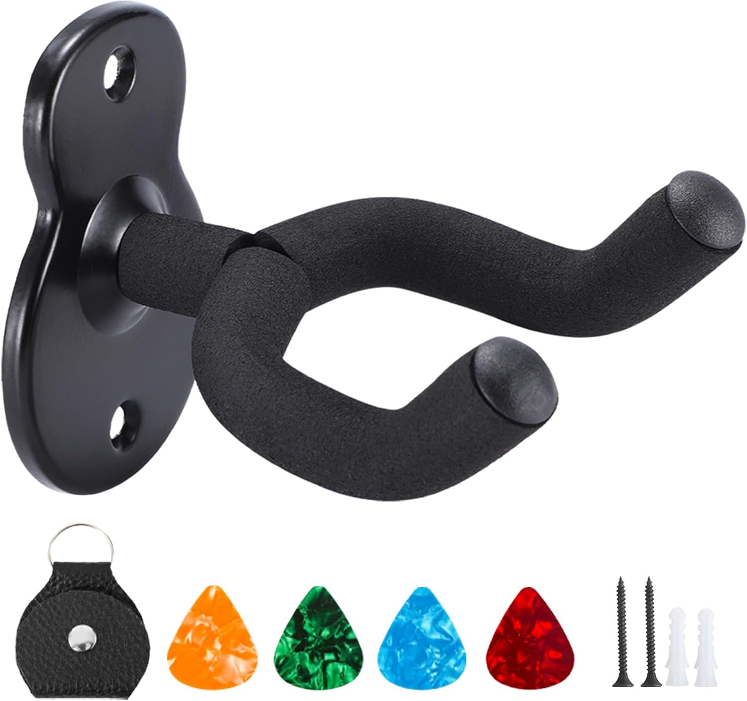 Donux Guitar Wall Mount,Ukulele Hanger Hook Holder Stand Guitar Hangers Hooks for