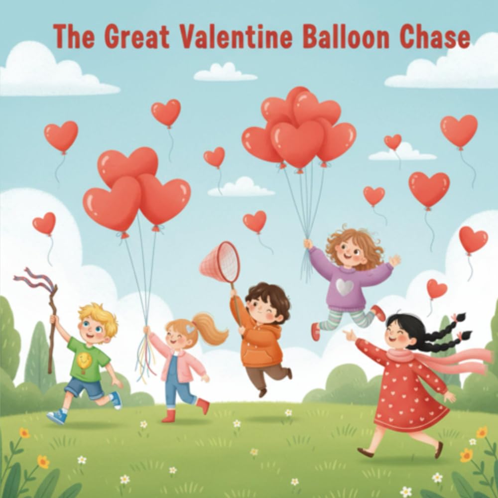 The Great Valentine Balloon Chase: A Heartwarming Friendship Adventure for Ages 6–8