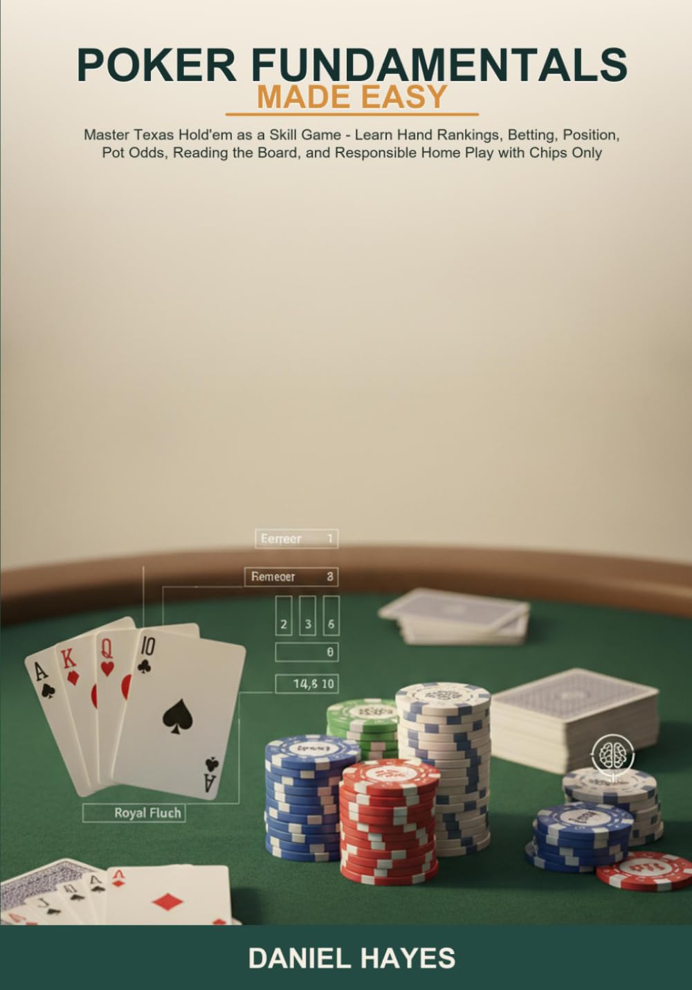 Poker Fundamentals Made Easy: Master Texas Hold'em as a Skill Game -- Learn Hand Rankings, Betting, Position, Pot Odds, Reading the Board, and Responsible Home Play with Chips Only