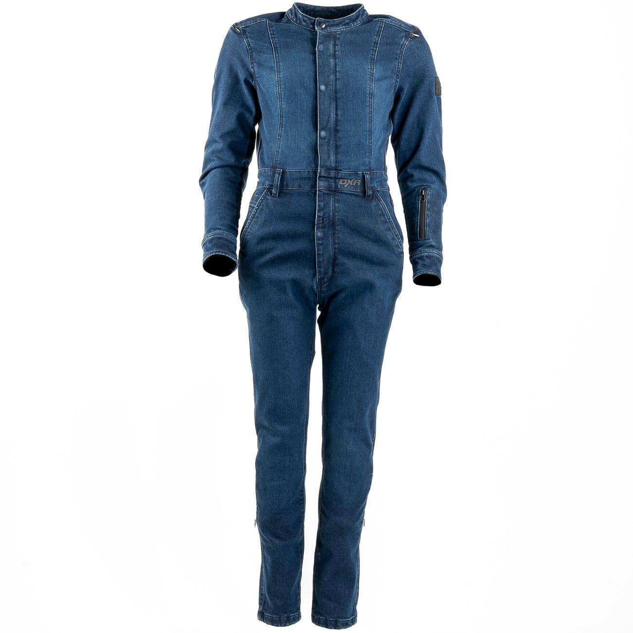 Mono para moto, certificado textil TRENDY para mujer, color azul