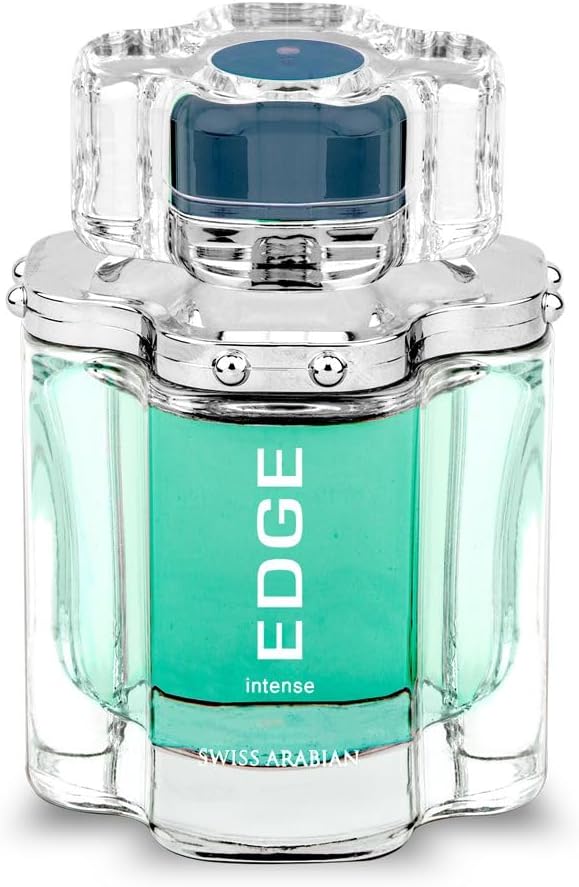EDGE Intense - Luxury Products From Dubai - Long Lasting, Addictive Personal EDP Spray Fragrance - Seductive Signature Aroma - 3.4 Oz