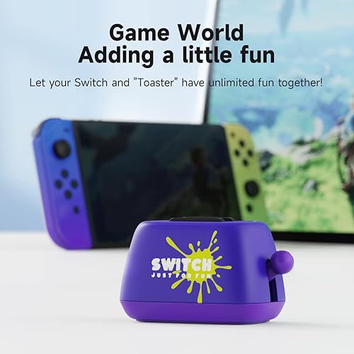 Miniatura 6 de Hagibis Switch Game Card Case for Nintendo SwitchLiteOLED Portable Cute Toaster Switch Game Card Storage Holder with 2 slots Switch Game Cartridge