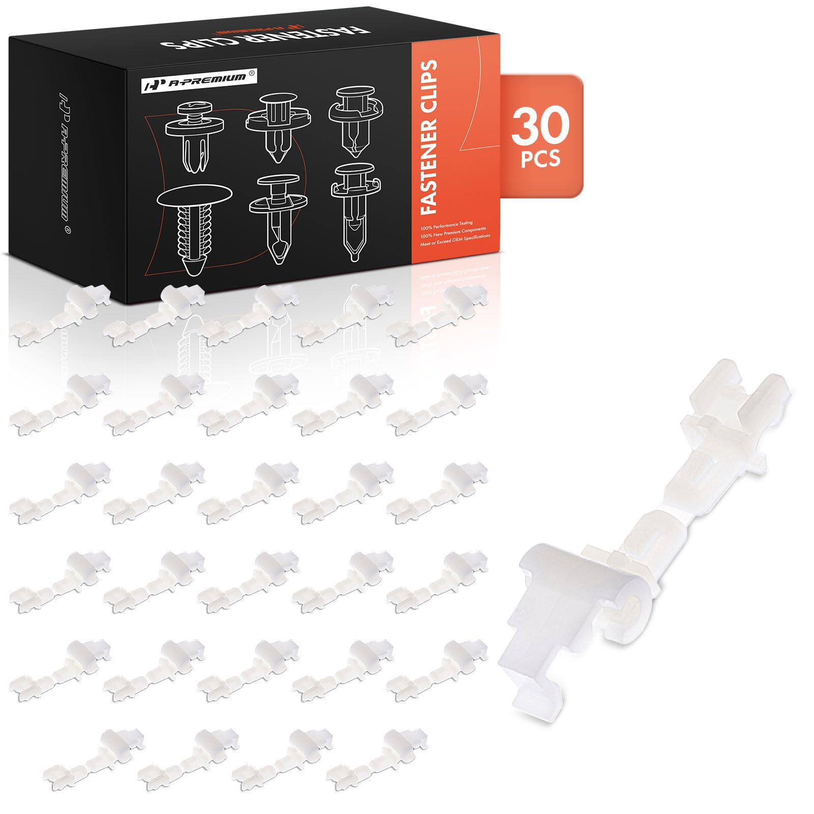 Clips de nailon para barra de bloqueo de puerta Ford de 3,97 mm: repara cierres sueltos 8