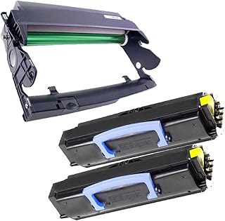 3PK-2 High Yield Toner Cartridges + 1 Drum Unit 1720 Inkfirst® Compatible Remanufactured for Dell 1720 (2 Toner + 1 Drum) Dell 1720DN 1720