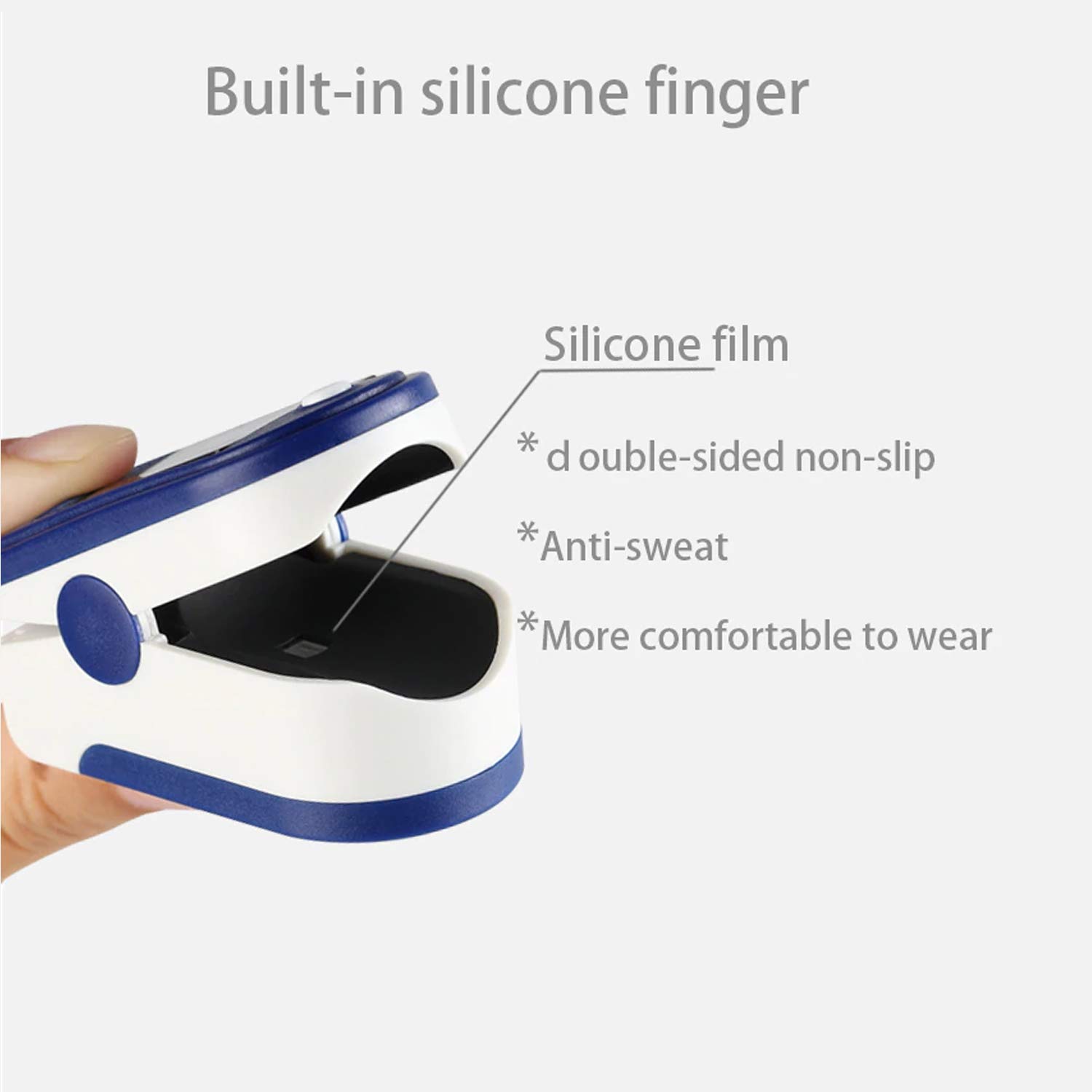 ORILEY OXMTR Fingertip Pulse Oximeter with OLED Display Blood Oxygen SpO2 Saturation Level, Heart Rate Monitor & Waveform Sensor for Home & Sports ORILEY OXMTR Fingertip Pulse Oximeter with OLED Display Blood Oxygen SpO2 Saturation Level, Heart Rate Monitor & Waveform Sensor for Home & Sports