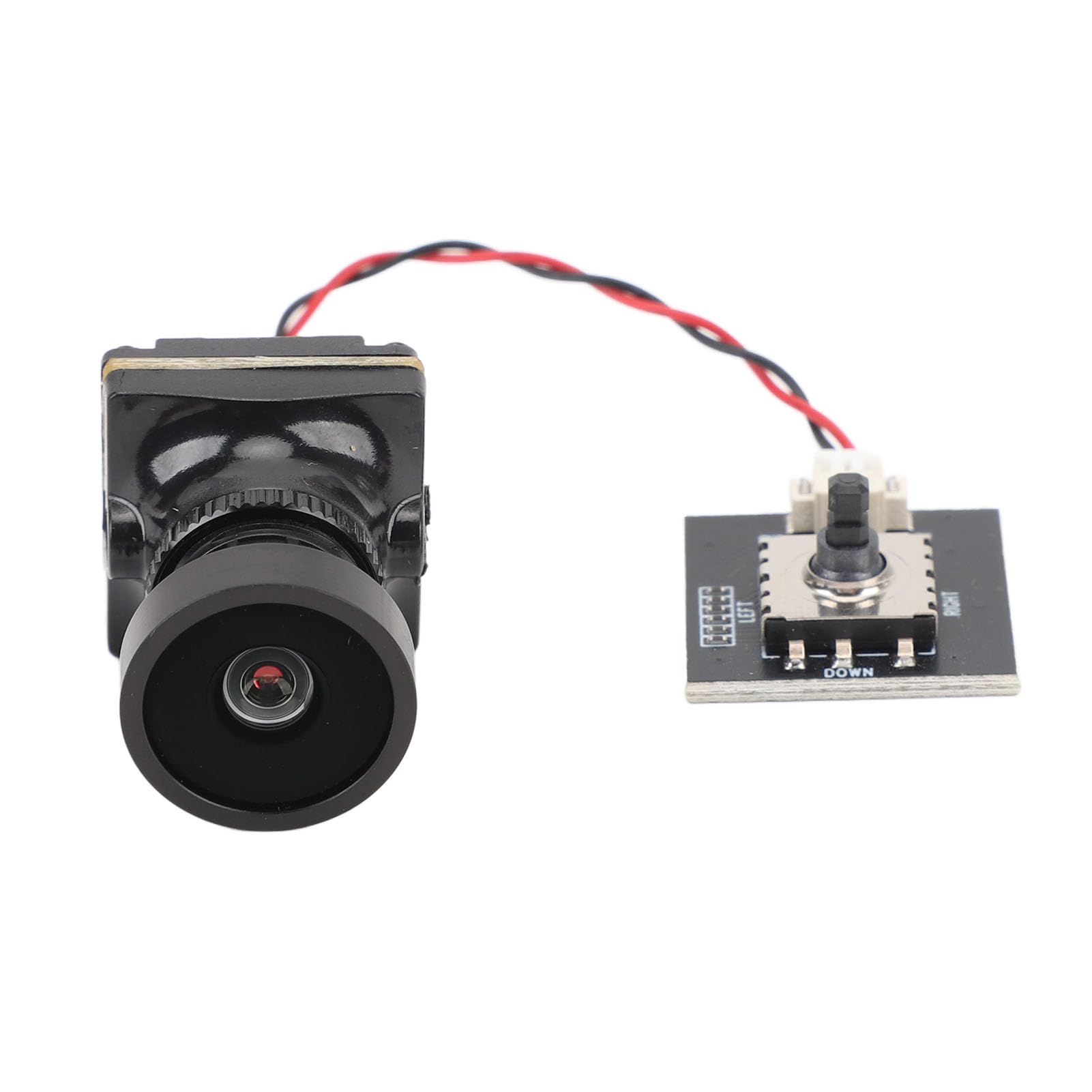 Obiettivo della telecamera per drone FPV WDR 1500TVL 2,1 mm Obiettivo grandangolare da 125 gradi Sensore Starlight Telecamera in miniatura con regolazione OSD per droni da corsa