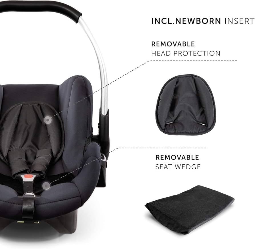 Hauck Comfort Fix Baby Car Seat Lightweight Side Impact Protection