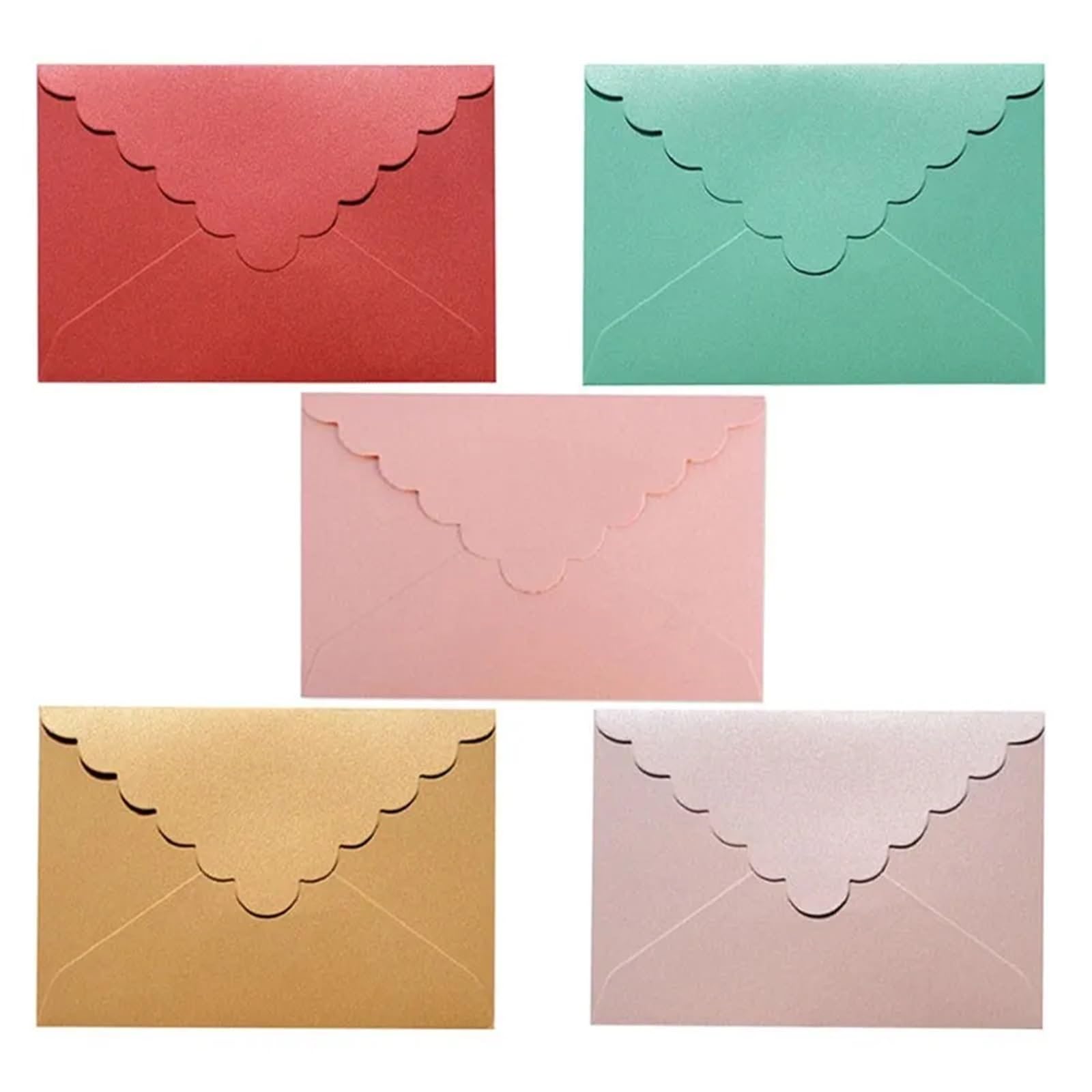 Lot de 80 enveloppes semi-transparentes Glassine - Sacs de collecte pour pièces de monnaie (rose pêche)