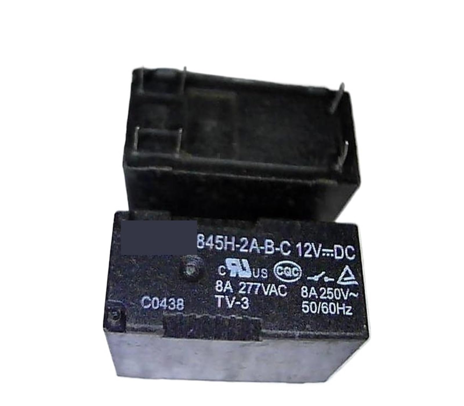 Relay 845H-2A-B-C 12VDC componentes de alta precisión 277VAC 8A 2