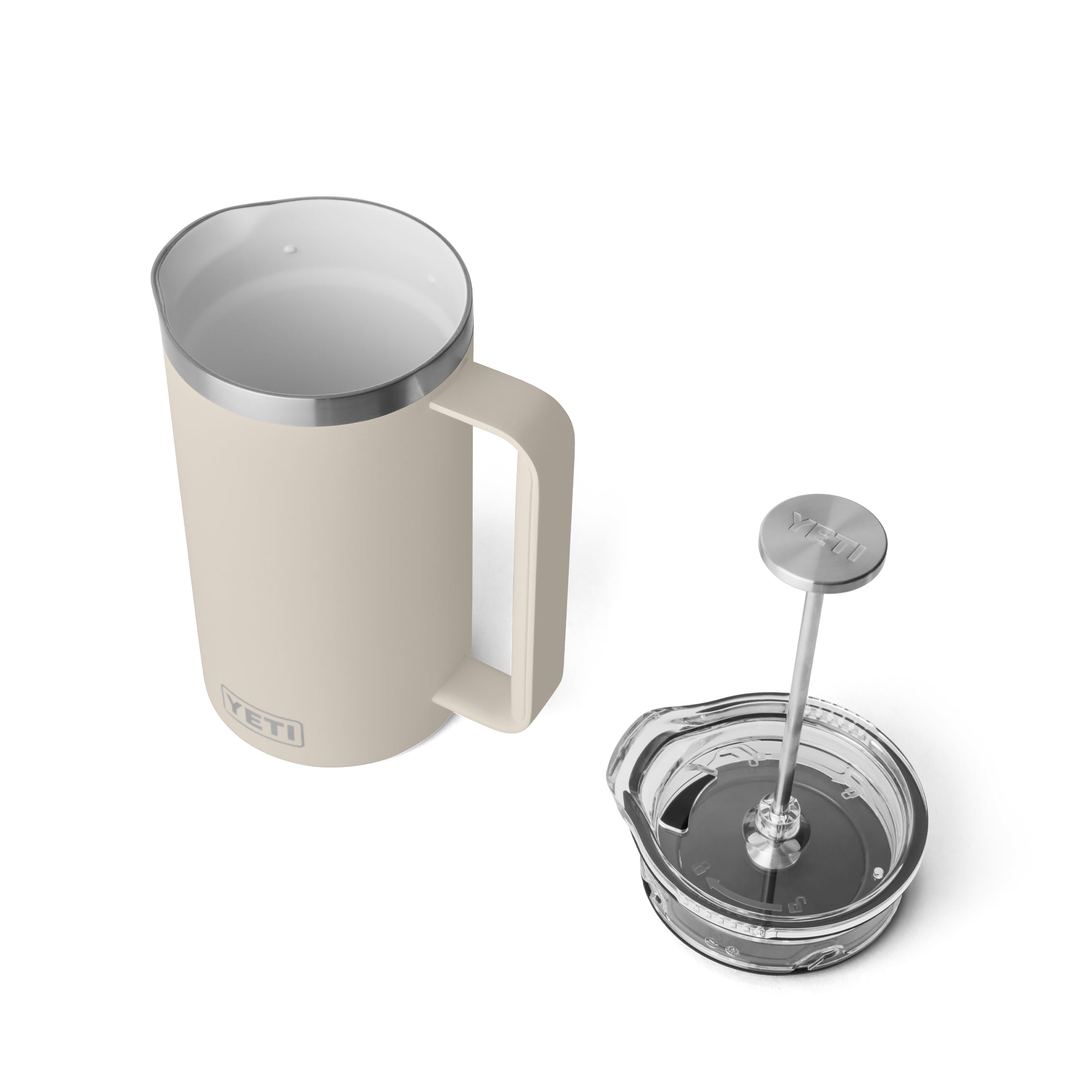 YETI Rambler Cafetière à piston Cape Taupe 1000 ml
