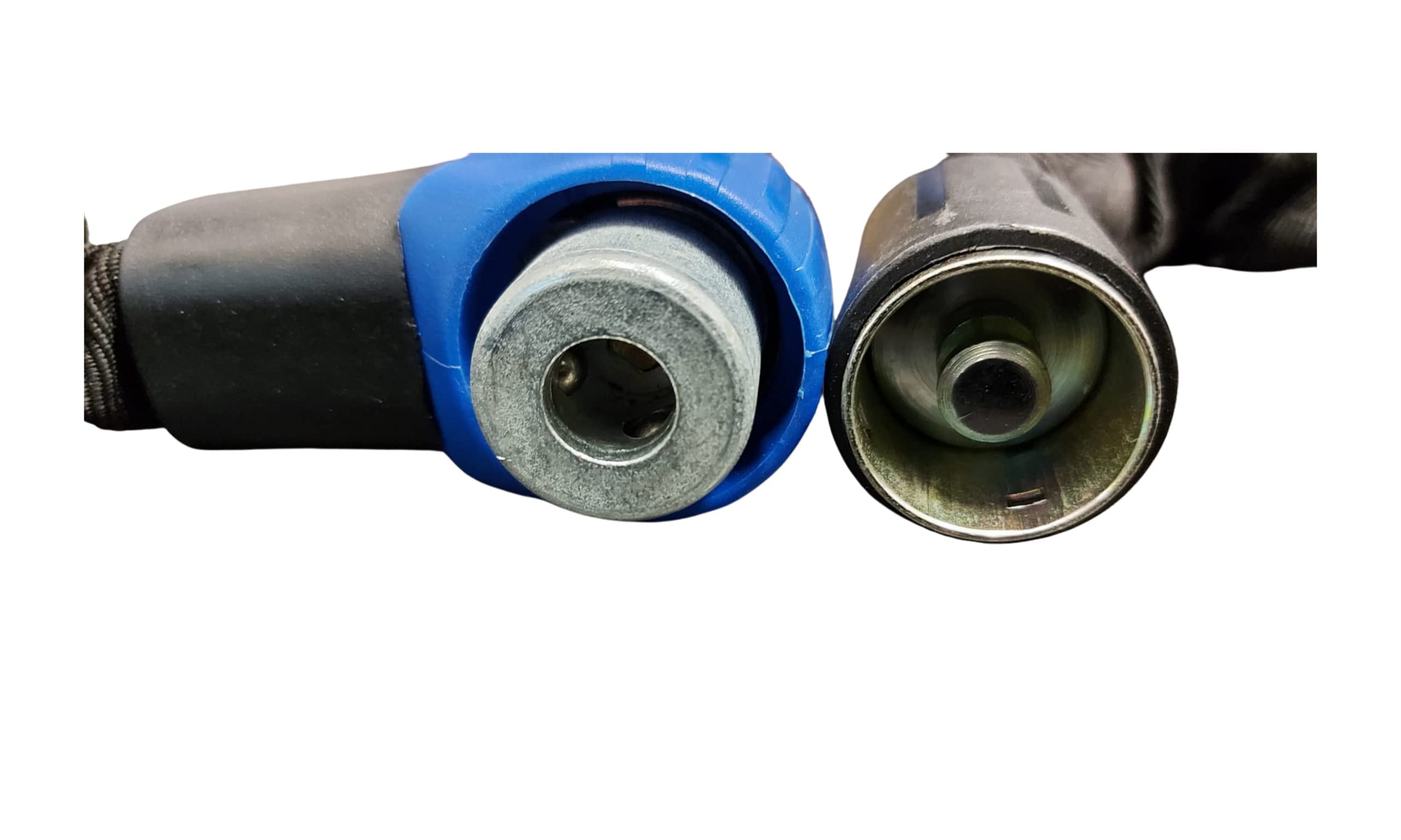 Catena Di Sicurezza In Metallo Blackspur – Per Moto, Scooter, Bici E Cancello (Maniche Protettive)
