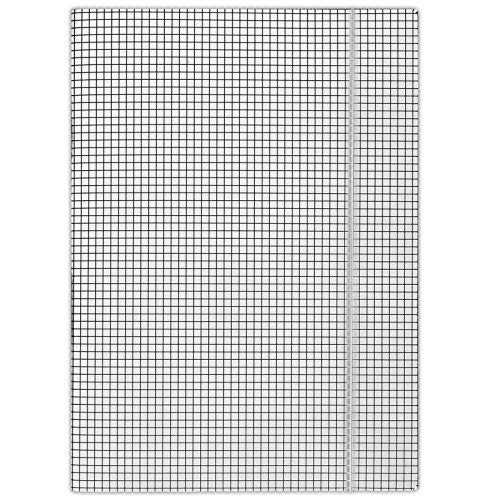 DONAU FEP09 Premium A4 Folder with 3 Pockets Made of Strong Cardboard/Cardboard, White