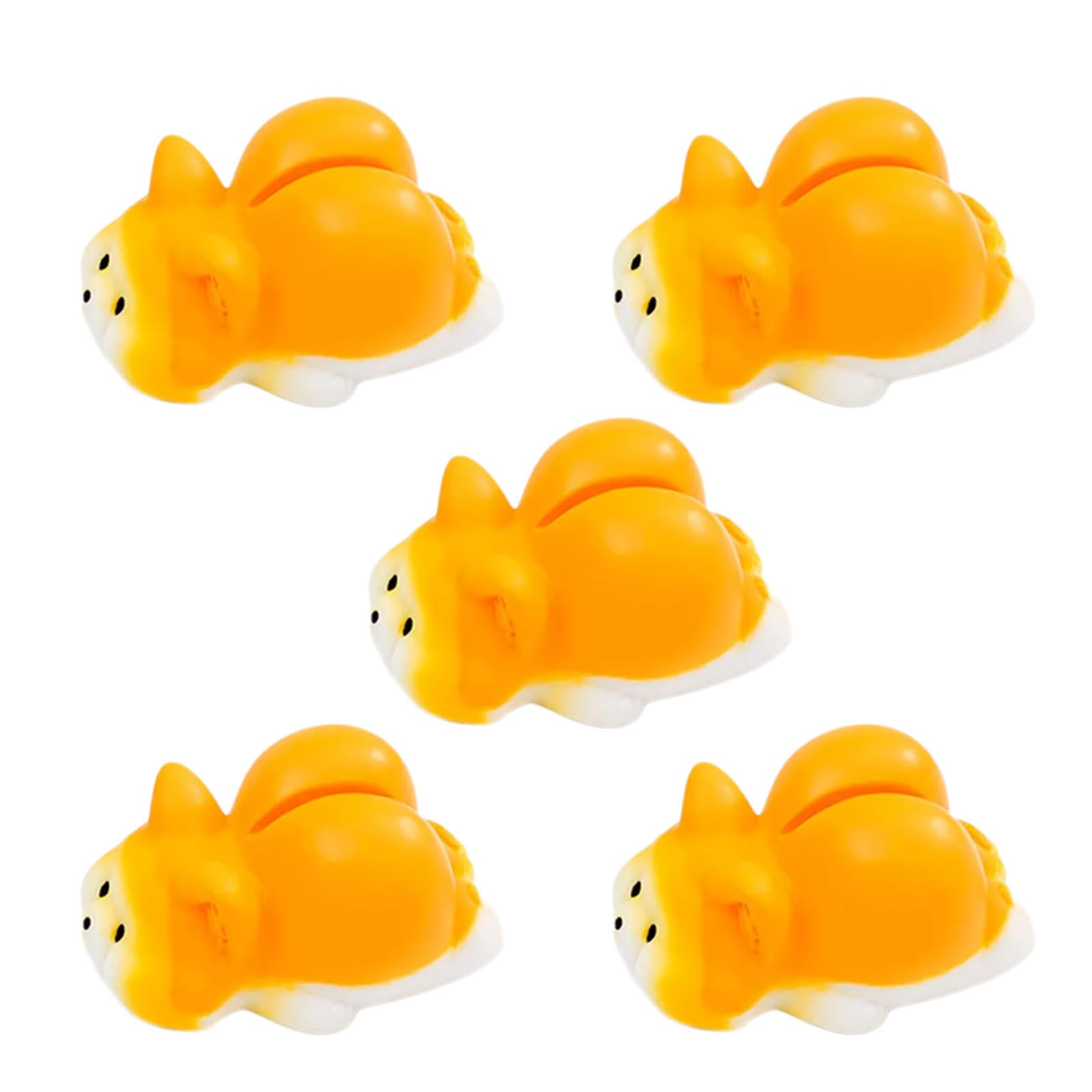 ZBIianxer 5Pcs Multipurpose Tabletop Name Card Stand Animal Resin Table Number Stands Memos Note Photo for Desk Decoration Card Decoration
