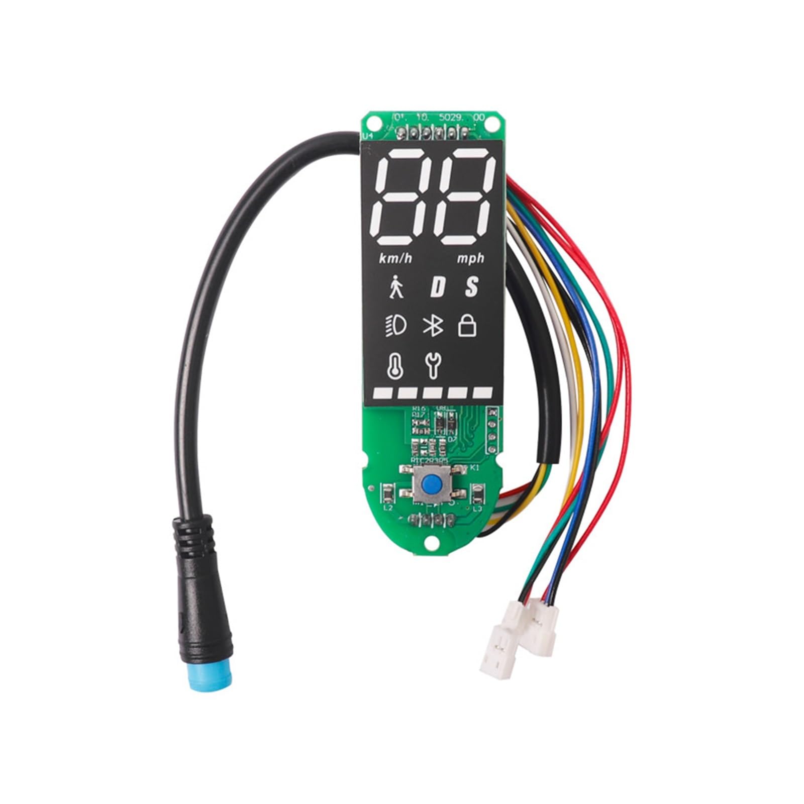 Placa de circuito de reemplazo de cubierta del tablero Tablero compatible con accesorios for patinete eléctrico M365 Pro 2 Placa de circuito BT compatible con accesorios Pro 2 Tablero de repuestos for