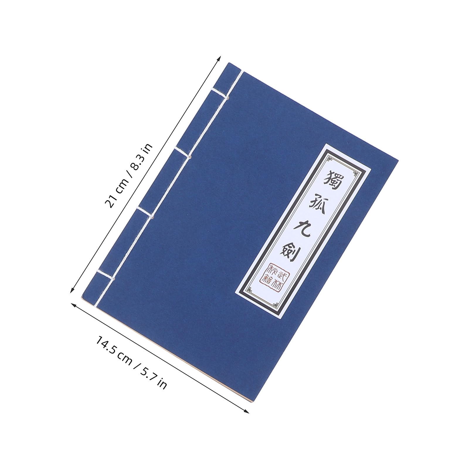 OSALADI 8-częściowy chiński notatnik, A5, vintage journal z pustymi