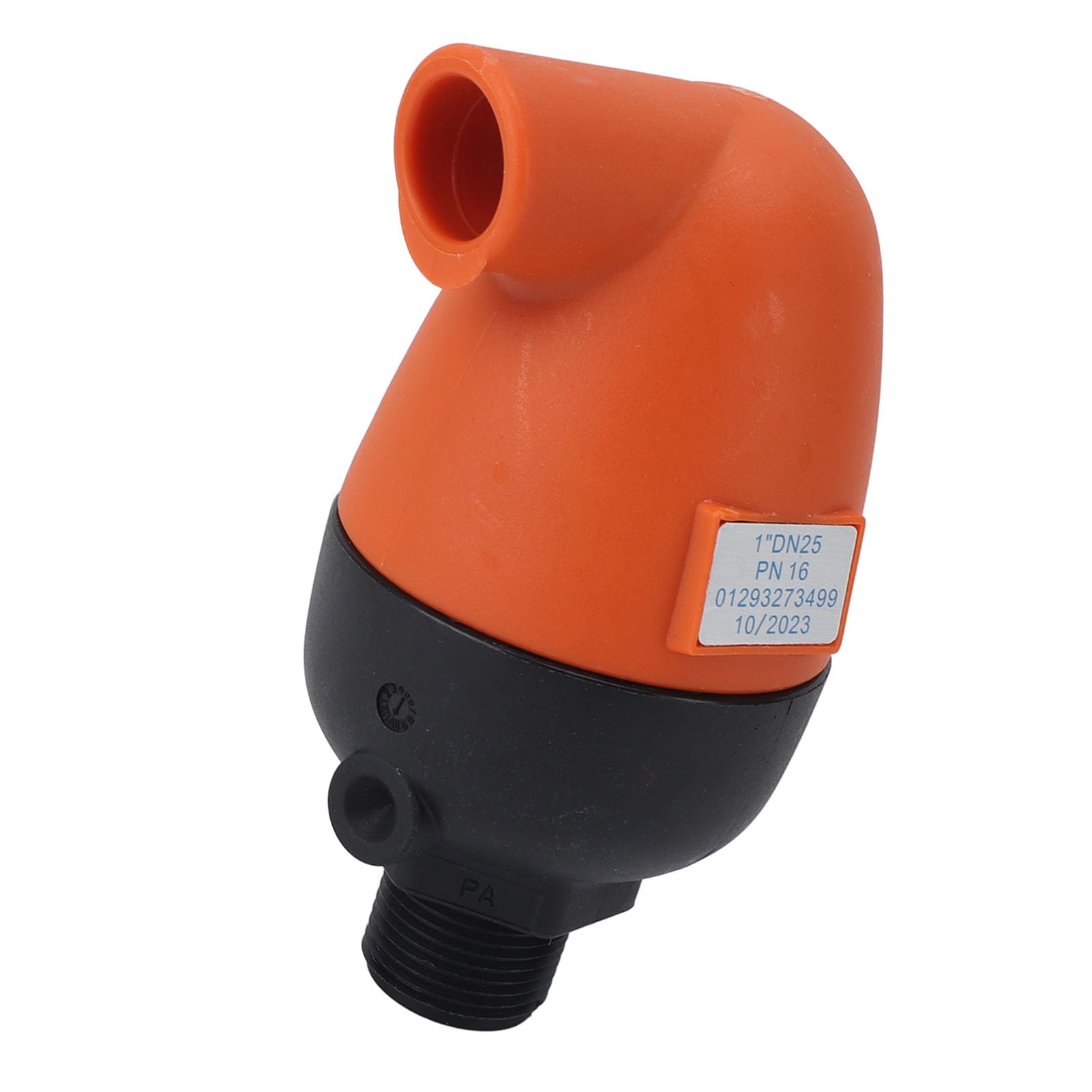 Válvula de Alivio de Aire para Riego Agrícola de Plástico Automática, Ventilación de Riego por Goteo para Jardinería y Horticultura, Hecha de Plástico (1 pulgada grande)