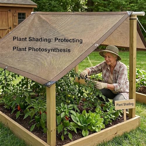Filet d'ombrage robuste et durable résistant aux intempéries de jardin - 3