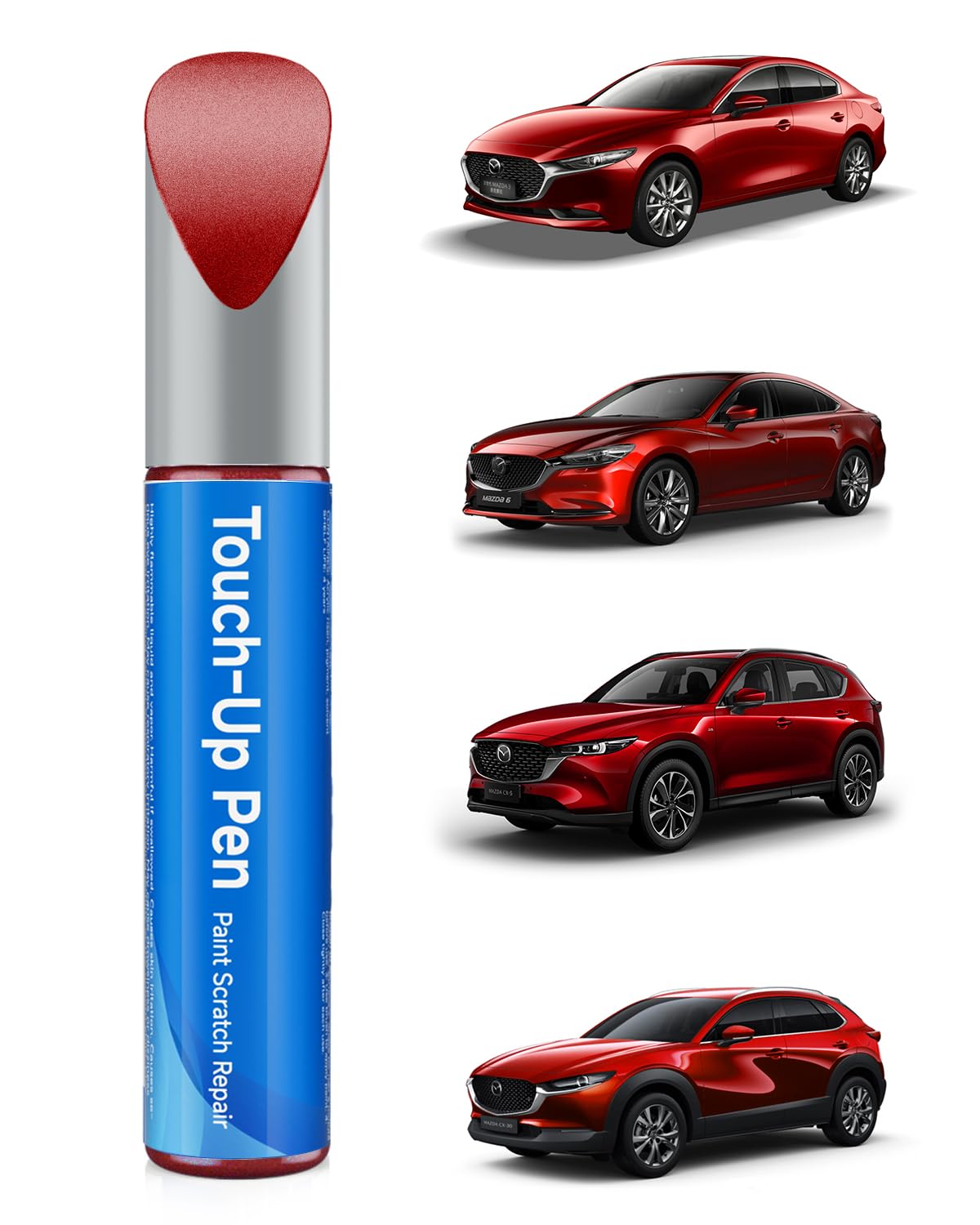 Amazon.com: RSACET 41V Soul Red Metallic Tricoat Touch Up Paint