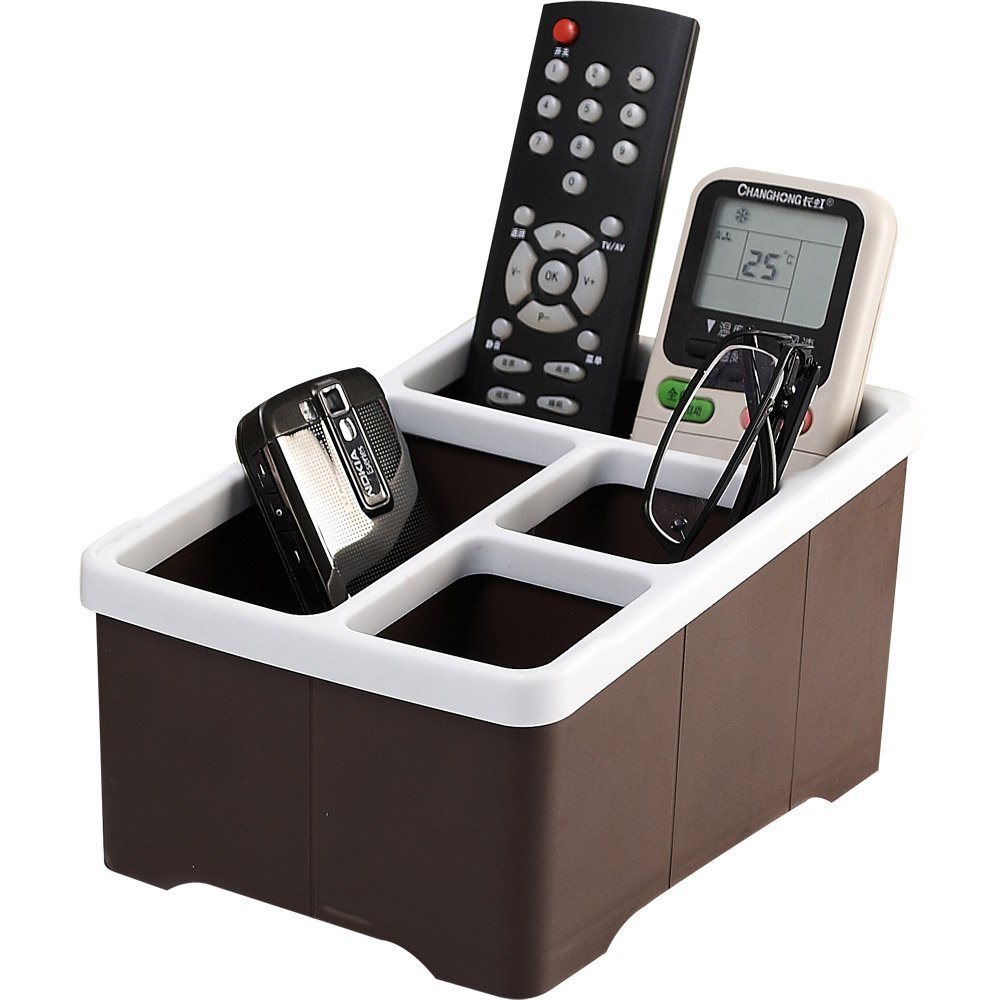 Remote Control Organiser Stand Shelf Rack Holder Universal Tv DVD Ac- Color May Vary-PCS-image-44