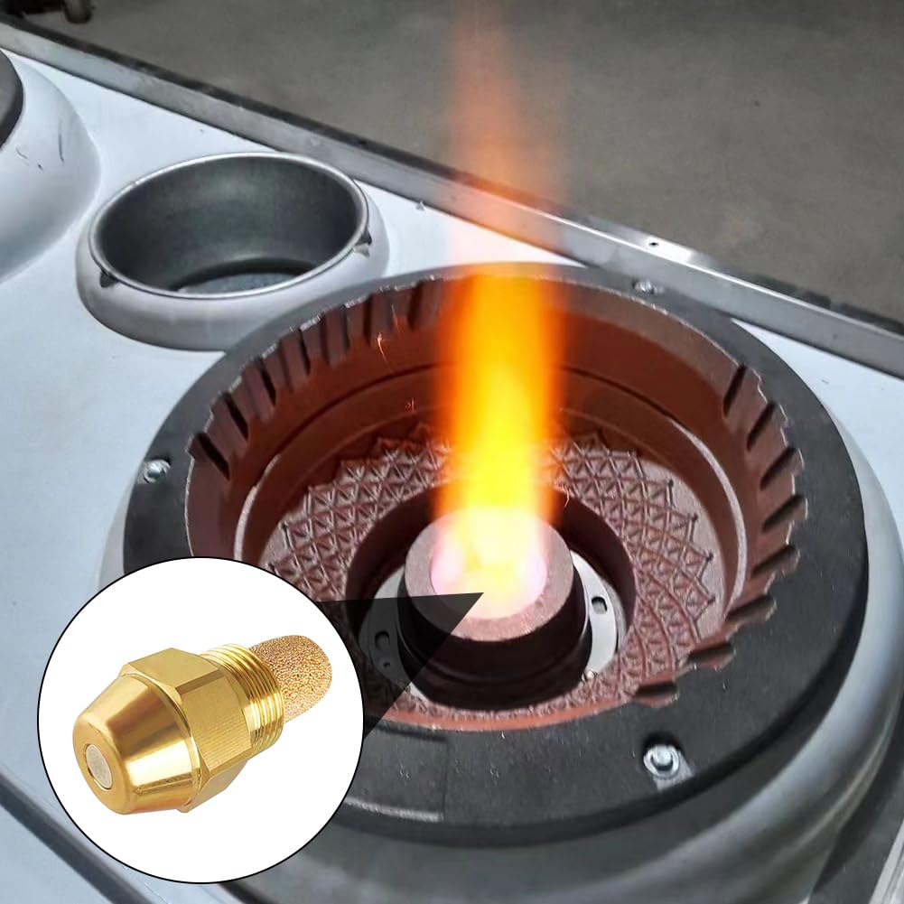 2 ugelli a cono pieno Angolo 60 gradi 1,75 USgal/h 6,55kg/h Ugello per bruciatore a gasolio Ugello a cono pieno Bruciatore per caldaia Iniettori diesel Ugello Metanolo Diesel