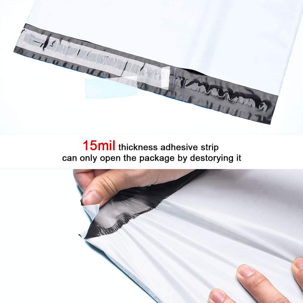 Wanxida 100 pezzi Buste Spedizione Plastica Postali Autoadesive Borse Sacchetti Merce Postali Imballaggi Courier Postali Sacchetti, 45x55+5cm