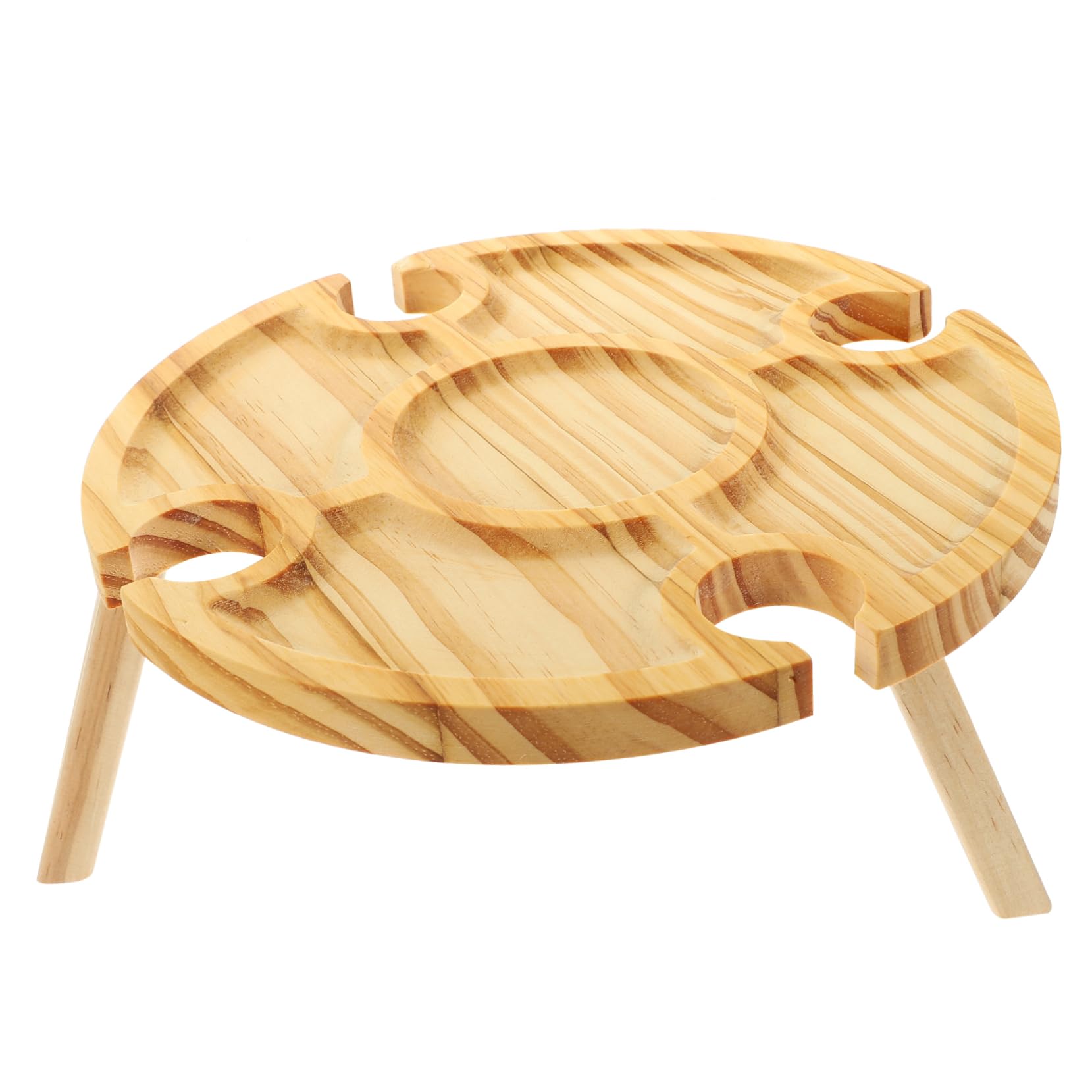 Table de pique-nique pour vin et apéritif réussi à la plage ou au camping