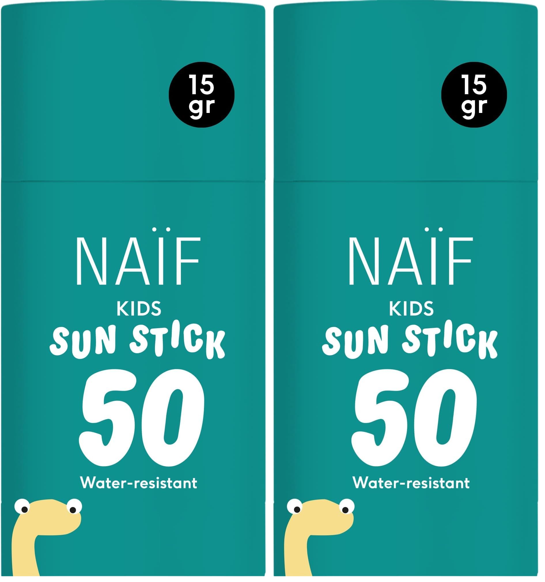 Naïf - Protector solar en barra para niños - FPS 50 - A partir de 3 años - Protección UVA y UVB - Resistente al agua - Dermatológicamente probado - Sin microplásticos - Sin perfume- 15g — view 8