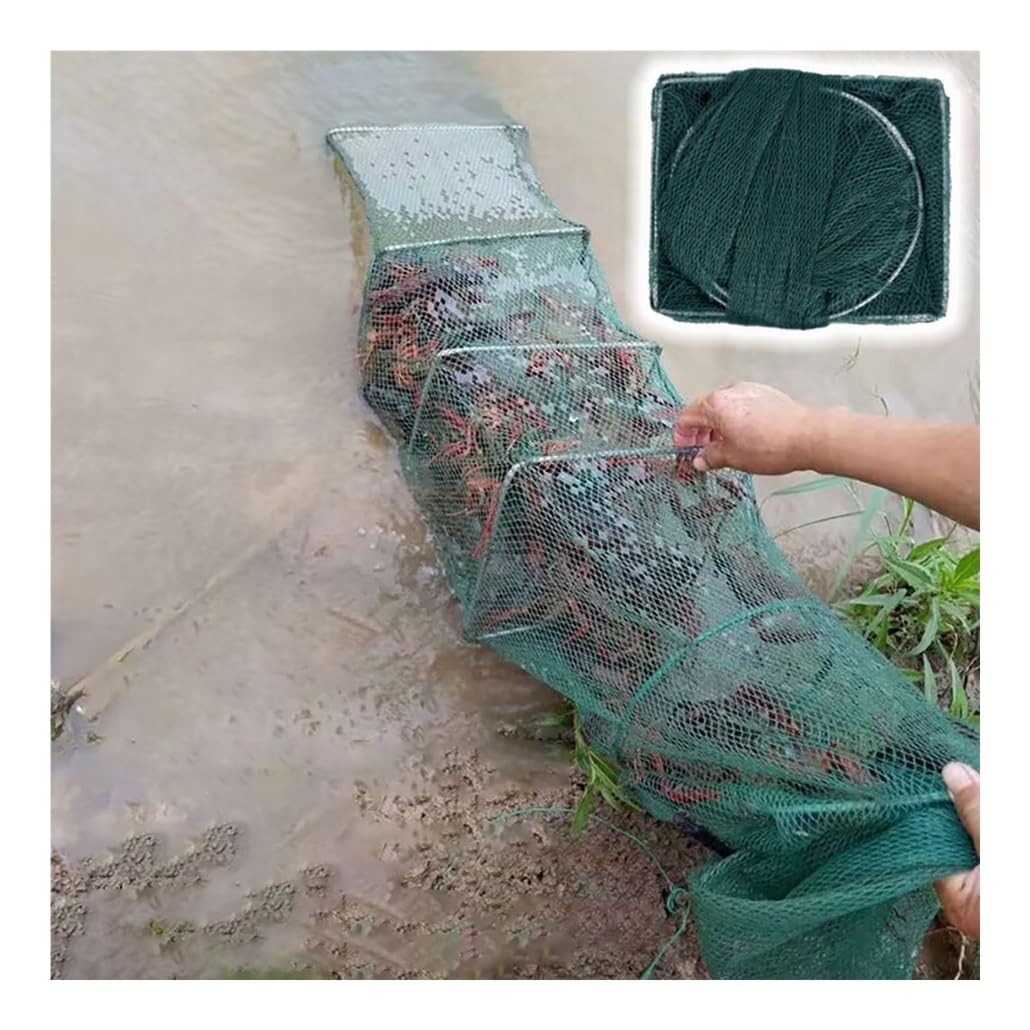 Trampa for cangrejos de río, Trampa for cangrejos, Jaula for Red de Pesca con Cebo, Trampa automática for Amantes de la Pesca. Atrapa más Peces fácilmente.