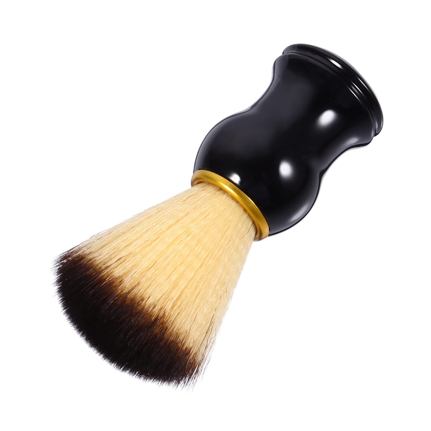 Mikinona Nylon Beard Brush Kit Beard Brush and Comb Men's Shaving Soap Supplies Random Color