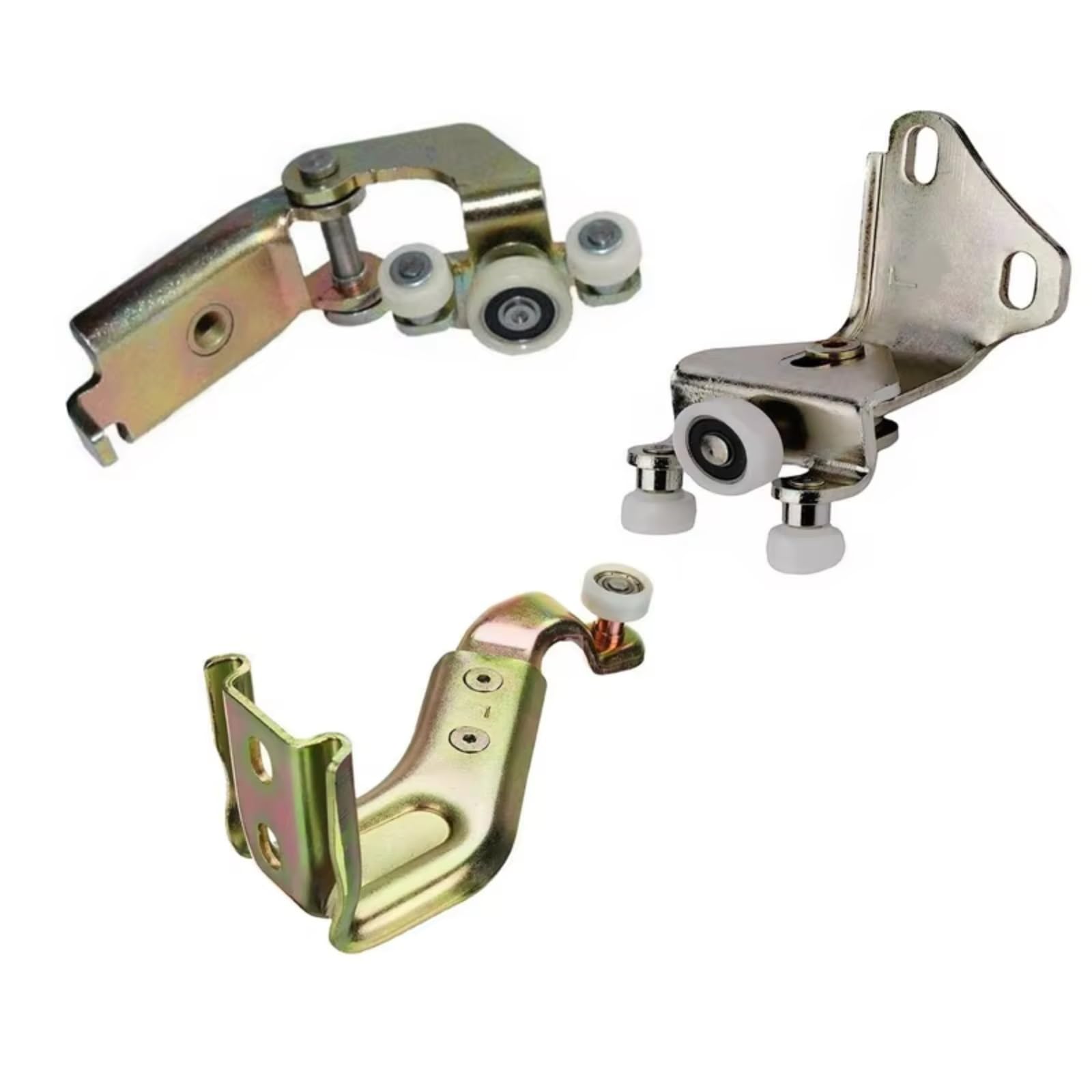 Dzwdy One Color Sliding Door Roller Guide Compatible With Vw For Platform 1996-2006 Sliding Door Roller Guide Hinge Bottom Middle Top Left Vehicle Spare 9017600028