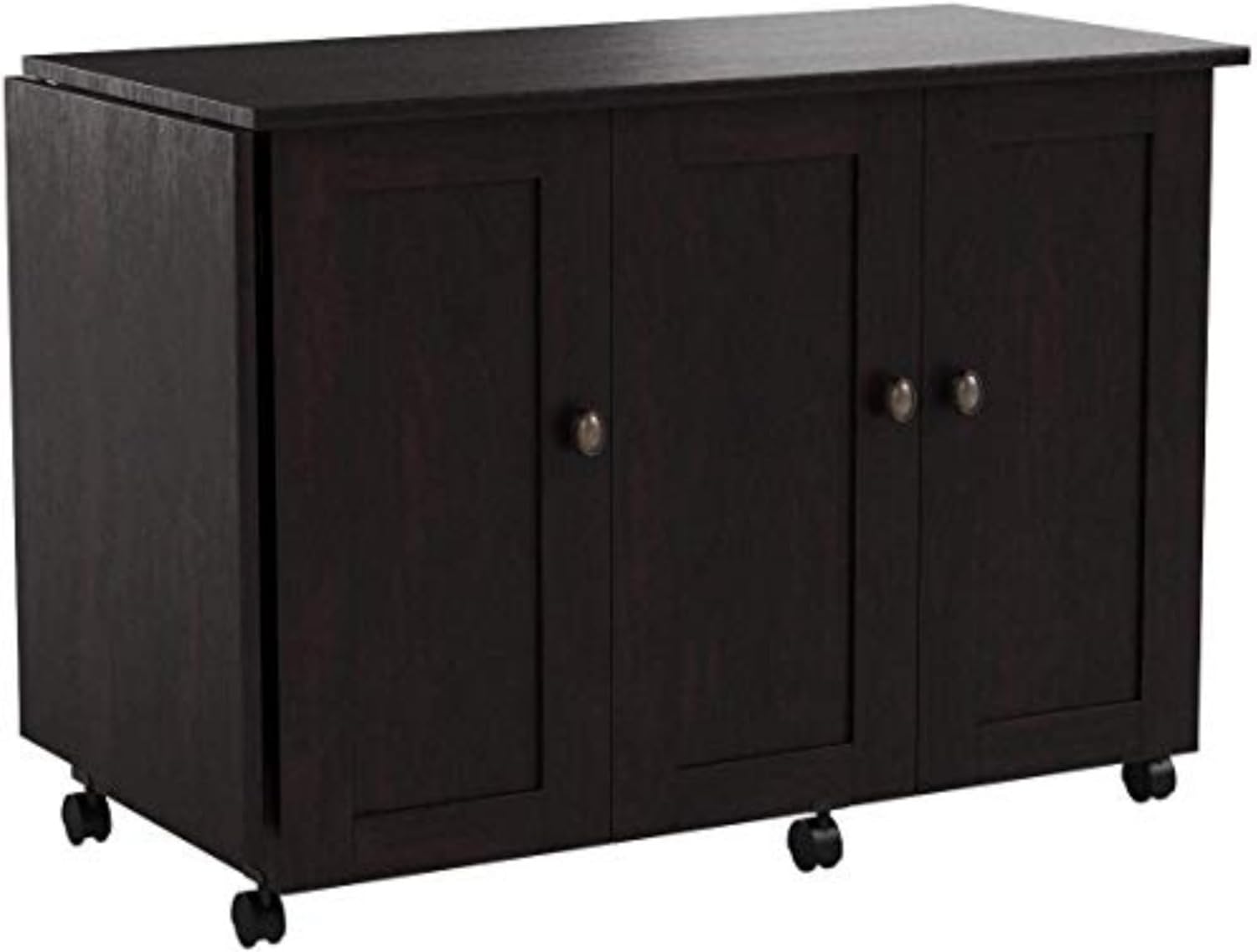 Sauder Select Sewing and Craft Table in closed position